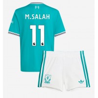 Liverpool Mohamed Salah #11 Tretí Detský futbalový dres 2025-26 Krátky Rukáv (+ trenírky)